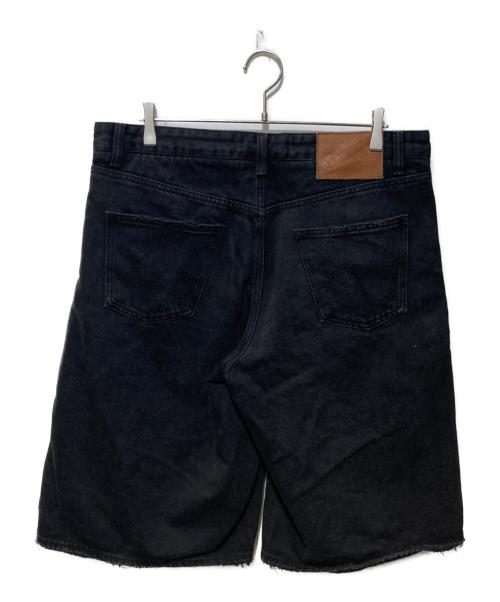 ICE CREAM（アイスクリーム）Ice Cream (アイスクリーム) BIG BLACK DENIM SHORTS BLACK CARAMEL ブラック サイズ:36の古着・服飾アイテム