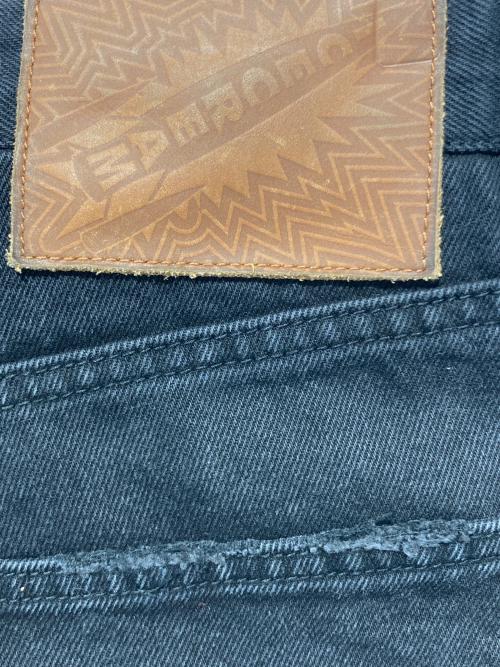ICE CREAM（アイスクリーム）Ice Cream (アイスクリーム) BIG BLACK DENIM SHORTS BLACK CARAMEL ブラック サイズ:36の古着・服飾アイテム