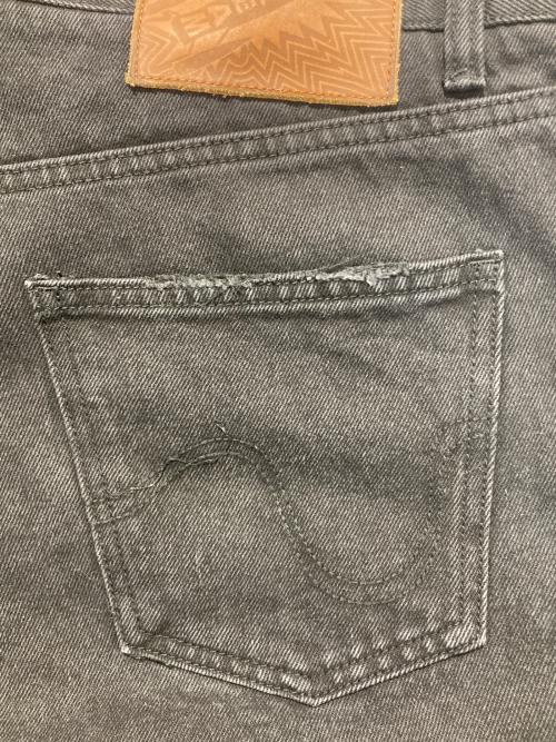 ICE CREAM（アイスクリーム）Ice Cream (アイスクリーム) BIG BLACK DENIM SHORTS BLACK CARAMEL ブラック サイズ:36の古着・服飾アイテム