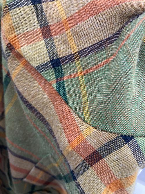 TOWN CRAFT（タウンクラフト）TOWN CRAFT (タウンクラフト) 70’s チェックBDシャツ グリーン サイズ:Lの古着・服飾アイテム