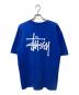 stussy (ステューシー) 後染めTシャツ ブルー サイズ:XL：4000円