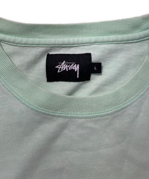 stussy（ステューシー）stussy (ステューシー) Tシャツ 黄緑 サイズ:Lの古着・服飾アイテム