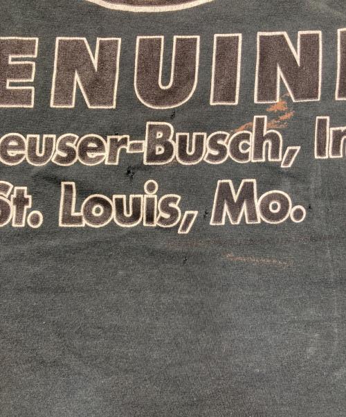 BUDWEISER（バドワイザー）BUDWEISER (バドワイザー) Tシャツ ブラック サイズ:Mの古着・服飾アイテム