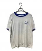RUSSELL ATHLETICラッセルアスレチック）の古着「リンガーTシャツ」｜ブルー