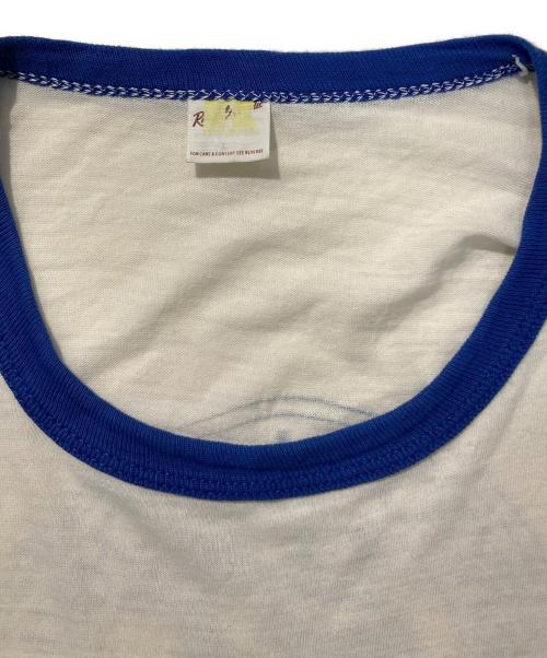 RUSSELL ATHLETIC（ラッセルアスレチック）RUSSELL ATHLETIC (ラッセルアスレチック) リンガーTシャツ ブルー サイズ:Lの古着・服飾アイテム
