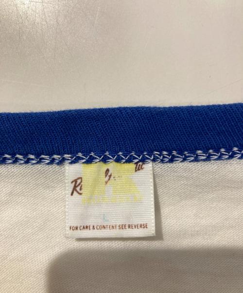 RUSSELL ATHLETIC（ラッセルアスレチック）RUSSELL ATHLETIC (ラッセルアスレチック) リンガーTシャツ ブルー サイズ:Lの古着・服飾アイテム