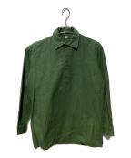Swedish Armyスウェーデン軍）の古着「M55スリーピングシャツ」｜カーキ