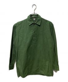 Swedish Army（スウェーデン軍）の古着「M55スリーピングシャツ」｜カーキ