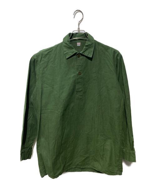 Swedish Army（スウェーデン軍）SWEDISH ARMY (スウェーデン軍) M55スリーピングシャツ カーキ サイズ:39の古着・服飾アイテム