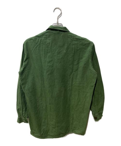 Swedish Army（スウェーデン軍）SWEDISH ARMY (スウェーデン軍) M55スリーピングシャツ カーキ サイズ:39の古着・服飾アイテム