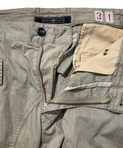 STONE ISLAND（ストーンアイランド）STONE ISLAND (ストーンアイランド) ギミックフロントポケットカーゴパンツ ベージュ サイズ:31の古着・服飾アイテム