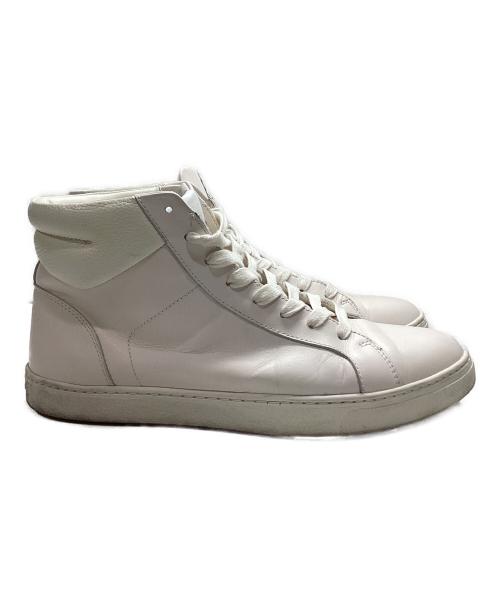 COACH（コーチ）COACH (コーチ) ハイカットスニーカー ホワイト サイズ:27㎝の古着・服飾アイテム