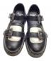 中古・古着 Dr.Martens (ドクターマーチン) シューズ ホワイト×ブラック サイズ:UK(24㎝)：6000円