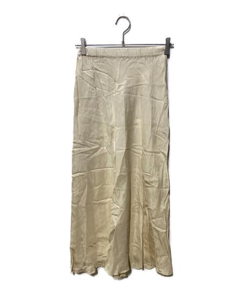 Plage（プラージュ）Plage (プラージュ) Washable Fibril Drape スカート アイボリー サイズ:SIZE 34の古着・服飾アイテム