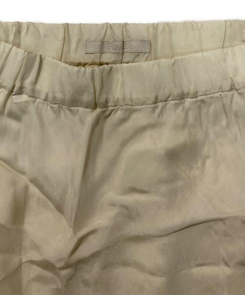 Plage（プラージュ）Plage (プラージュ) Washable Fibril Drape スカート アイボリー サイズ:SIZE 34の古着・服飾アイテム