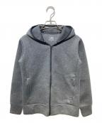 THE NORTH FACEザ ノース フェイス）の古着「テックエアースウェットフルジップフーディ」｜グレー