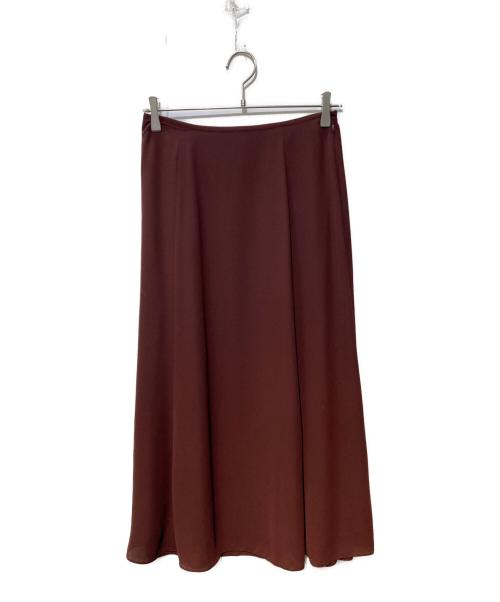theory luxe（セオリーリュクス）theory luxe (セオリーリュクス) ウォッシャブルスカート ボルドー サイズ:SIZE 38の古着・服飾アイテム
