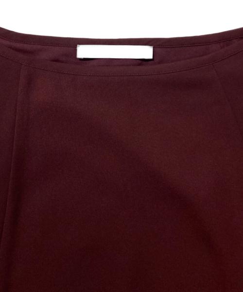 theory luxe（セオリーリュクス）theory luxe (セオリーリュクス) ウォッシャブルスカート ボルドー サイズ:SIZE 38の古着・服飾アイテム