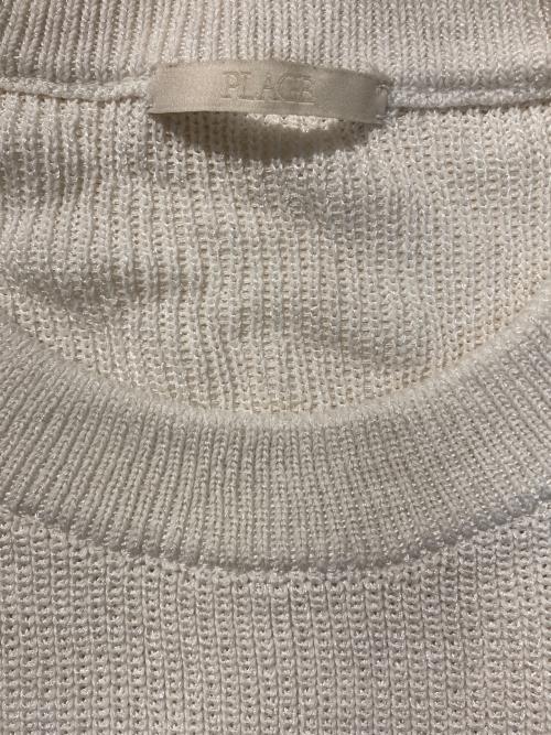 Plage（プラージュ）Plage (プラージュ) Washable Washi Mix ニット アイボリー サイズ:記載なしの古着・服飾アイテム