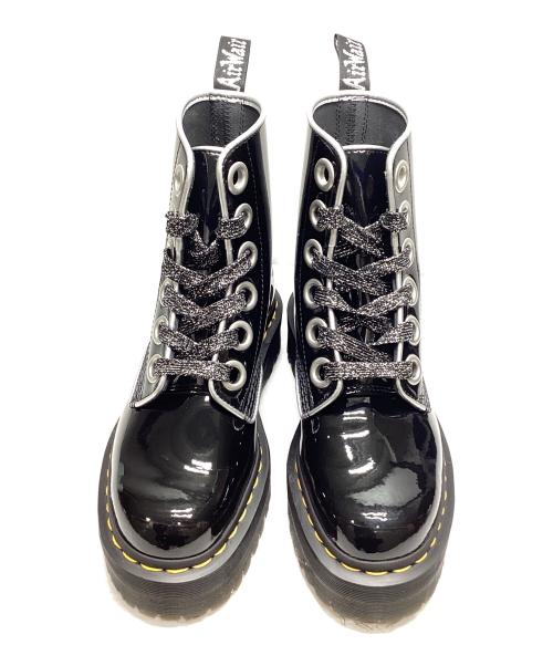 Dr.Martens（ドクターマーチン）Dr.Martens (ドクターマーチン) パテントランパー6ホールブーツ ブラック サイズ:UK4の古着・服飾アイテム