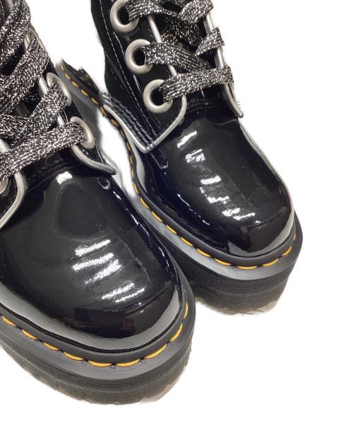 Dr.Martens（ドクターマーチン）Dr.Martens (ドクターマーチン) パテントランパー6ホールブーツ ブラック サイズ:UK4の古着・服飾アイテム