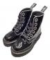 Dr.Martens（ドクターマーチン）の古着「パテントランパー6ホールブーツ」｜ブラック