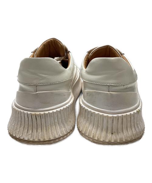 JIL SANDER（ジルサンダー）JIL SANDER (ジルサンダー) SMOOTH LEATHER SNEAKER ホワイト サイズ:SIZE42の古着・服飾アイテム