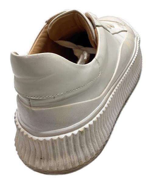 JIL SANDER（ジルサンダー）JIL SANDER (ジルサンダー) SMOOTH LEATHER SNEAKER ホワイト サイズ:SIZE42の古着・服飾アイテム
