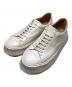 JIL SANDER（ジルサンダー）の古着「SMOOTH LEATHER SNEAKER」｜ホワイト