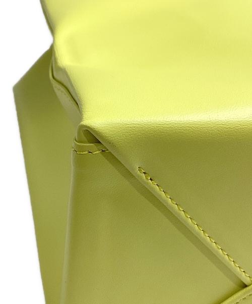 UNKNOWN PRODUCTS（アンノウン プロダクツ）UNKNOWN PRODUCTS (アンノウン プロダクツ) Leather Paper Bag M イエローの古着・服飾アイテム