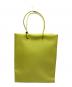 UNKNOWN PRODUCTS（アンノウン プロダクツ）の古着「Leather Paper Bag M」｜イエロー
