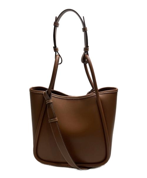 CHARLES & KEITH（チャールズアンドキース）CHARLES & KEITH (チャールズアンドキース) ライラチューブラスラウチートートバッグ ブラウンの古着・服飾アイテム