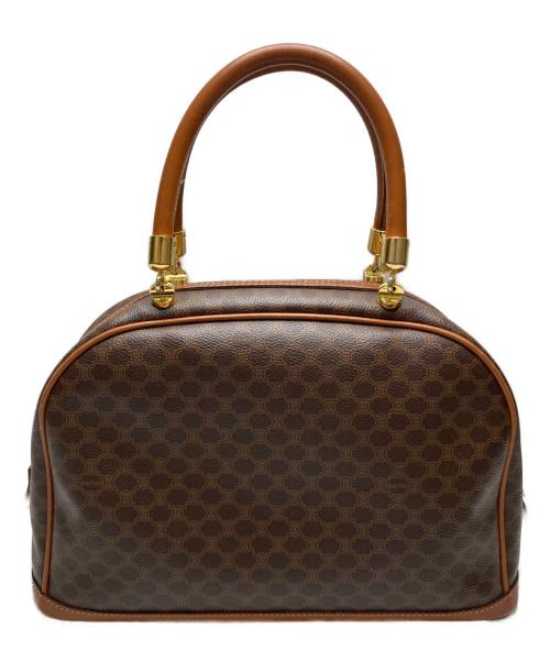 CELINE（セリーヌ）CELINE (セリーヌ) マカダムハンドバッグ ブラウンの古着・服飾アイテム