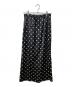 RAY BEAMS (レイ ビームス) Dotted satin ruffle skirt ブラック サイズ:1：7000円