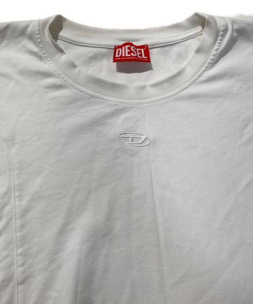 DIESEL（ディーゼル）DIESEL (ディーゼル) T-NORM-INT ホワイト サイズ:Lの古着・服飾アイテム