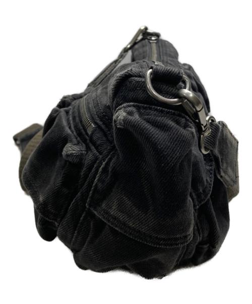 DIESEL（ディーゼル）DIESEL (ディーゼル) MULTI-PKTS SHOULDER BAG X ブラックの古着・服飾アイテム