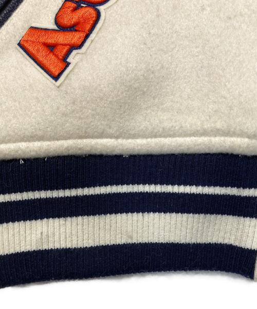 PRO STANDARD（プロスタンダード）PRO STANDARD (プロスタンダード) CHAMARRA UNIVERSITALIA MLB HOUSTON ASTROS RETRO CLASSICS ホワイト×ネイビー サイズ:Mの古着・服飾アイテム