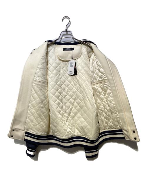 PRO STANDARD（プロスタンダード）PRO STANDARD (プロスタンダード) CHAMARRA UNIVERSITALIA MLB HOUSTON ASTROS RETRO CLASSICS ホワイト×ネイビー サイズ:Mの古着・服飾アイテム