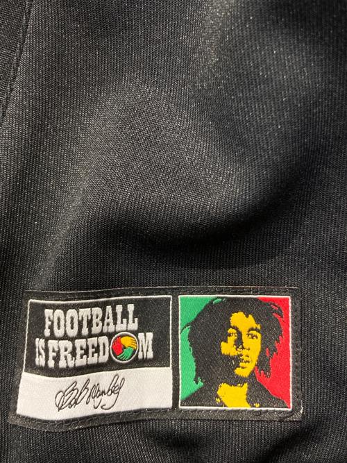 adidas（アディダス）adidas (アディダス) JAMAICA NATIONAL TEAM TRACK TOP × BOB MARLEY ブラック サイズ:Mの古着・服飾アイテム