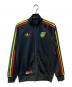 adidas（アディダス）の古着「JAMAICA NATIONAL TEAM TRACK TOP × BOB MARLEY」｜ブラック