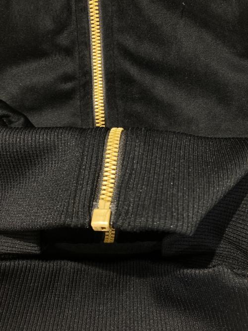 adidas（アディダス）adidas (アディダス) ベロアトラックジャケット ブラック サイズ:Mの古着・服飾アイテム