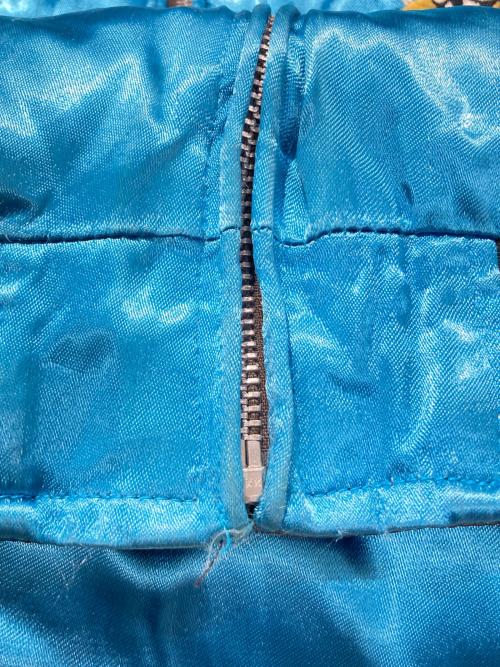 クローズ（クローズ）クローズ (クローズ) WORST (ワースト) リバーシブルスカジャン ブルー×ブラック サイズ:Mの古着・服飾アイテム