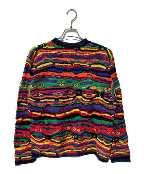 Coogi（クージー）COOGI (クージー) 3Ｄニット マルチカラー サイズ:Sの古着・服飾アイテム
