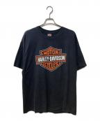 HARLEY-DAVIDSONハーレーダビッドソン）の古着「Tシャツ」｜ブラック
