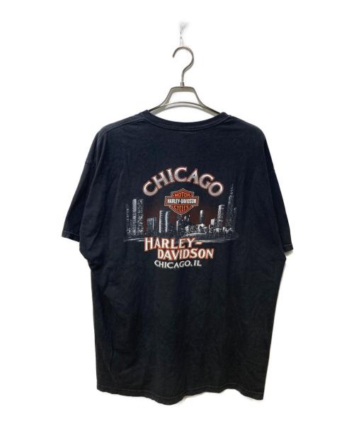 HARLEY-DAVIDSON（ハーレーダビッドソン）HARLEY-DAVIDSON (ハーレーダビッドソン) Tシャツ ブラック サイズ:2XLの古着・服飾アイテム