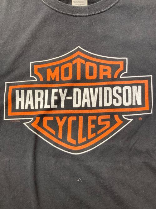 HARLEY-DAVIDSON（ハーレーダビッドソン）HARLEY-DAVIDSON (ハーレーダビッドソン) Tシャツ ブラック サイズ:2XLの古着・服飾アイテム