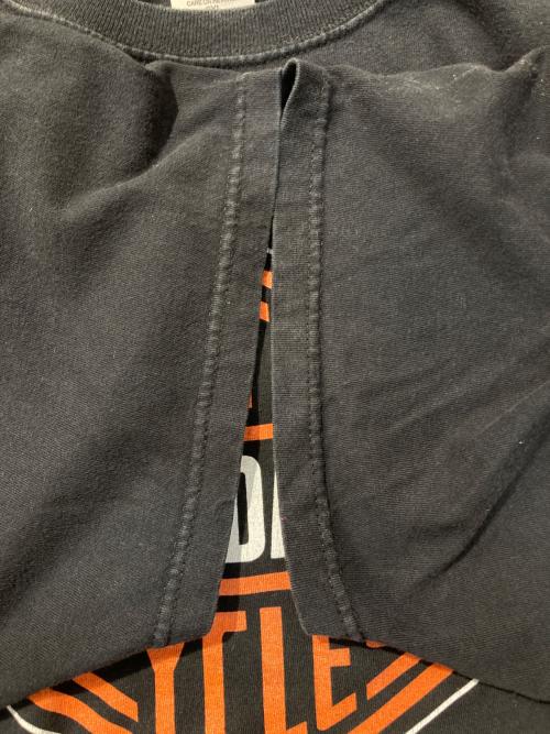 HARLEY-DAVIDSON（ハーレーダビッドソン）HARLEY-DAVIDSON (ハーレーダビッドソン) Tシャツ ブラック サイズ:2XLの古着・服飾アイテム