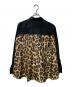 sacai (サカイ) Leopard Print Belted Hybrid Shirt ブラック×ベージュ サイズ:1：15000円
