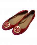 TORY BURCHトリーバーチ）の古着「MINNIE CAP-TOE BALLET」｜ピンク