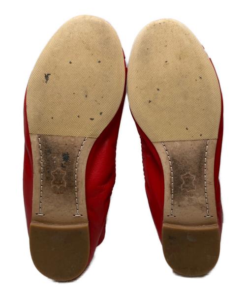 TORY BURCH（トリーバーチ）TORY BURCH (トリーバーチ) MINNIE CAP-TOE BALLET ピンク サイズ:6　1/2の古着・服飾アイテム